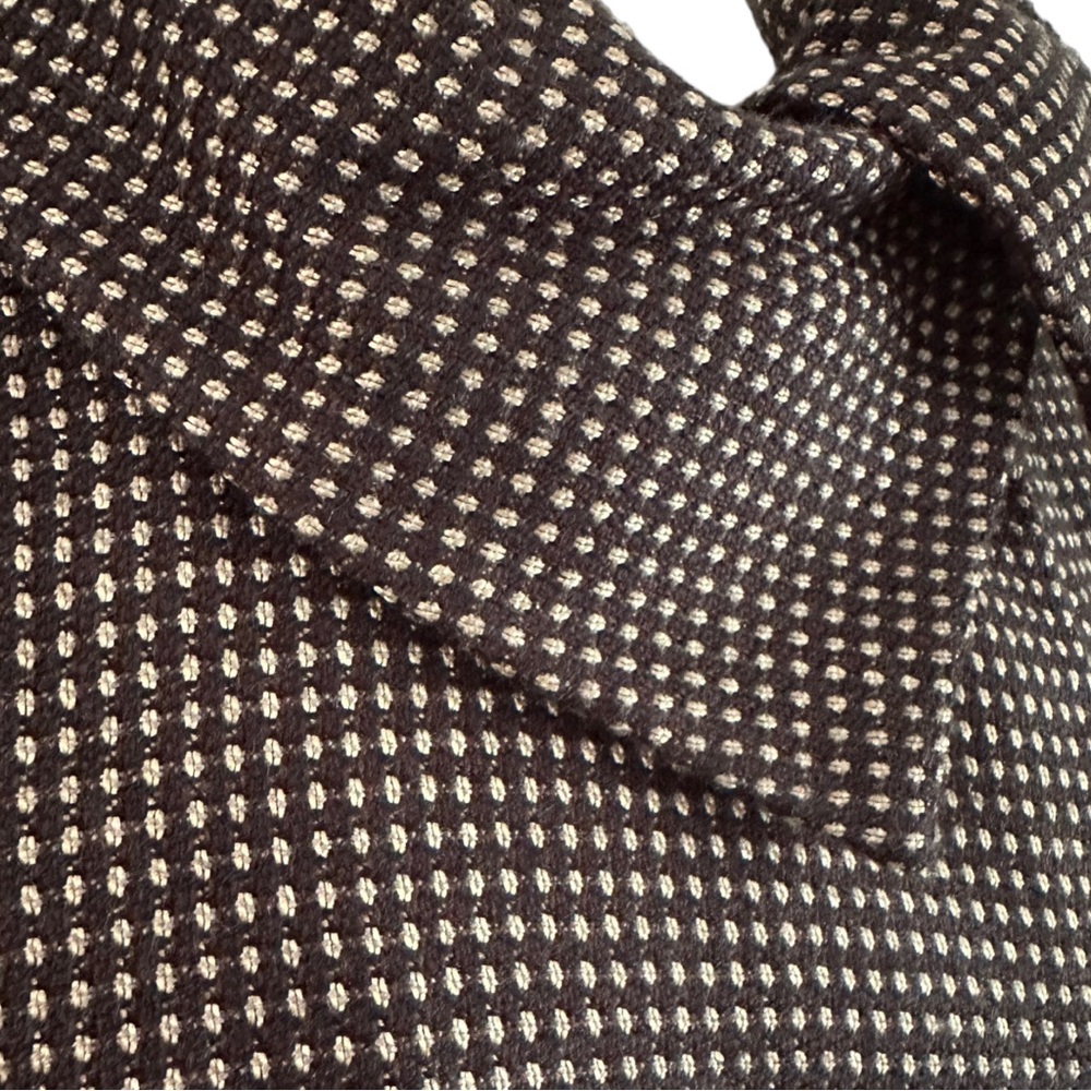 Banana Republic Womens Brown Knit Collared Coat Jacket Size 0 - Picture 2 of 13